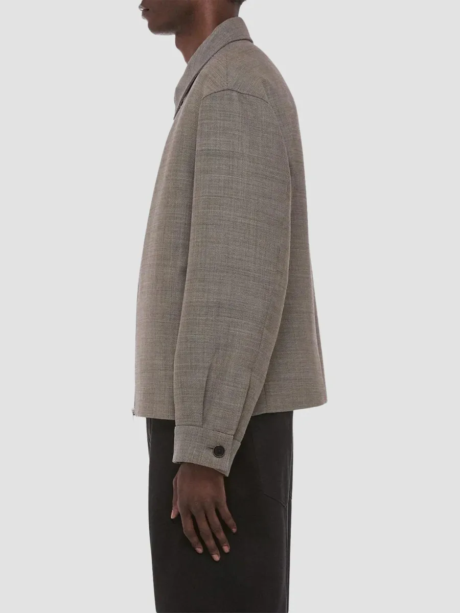 Helmut Lang Men's Wool-Blend Shirt Jacket | Thumbnail 5 Helmut Lang Men's Wool-Blend Shirt Jacket | Thumbnail 5