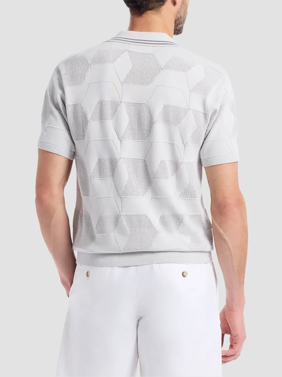 Robert Graham Men's Marcross Knit Polo Shirt | Thumbnail 3