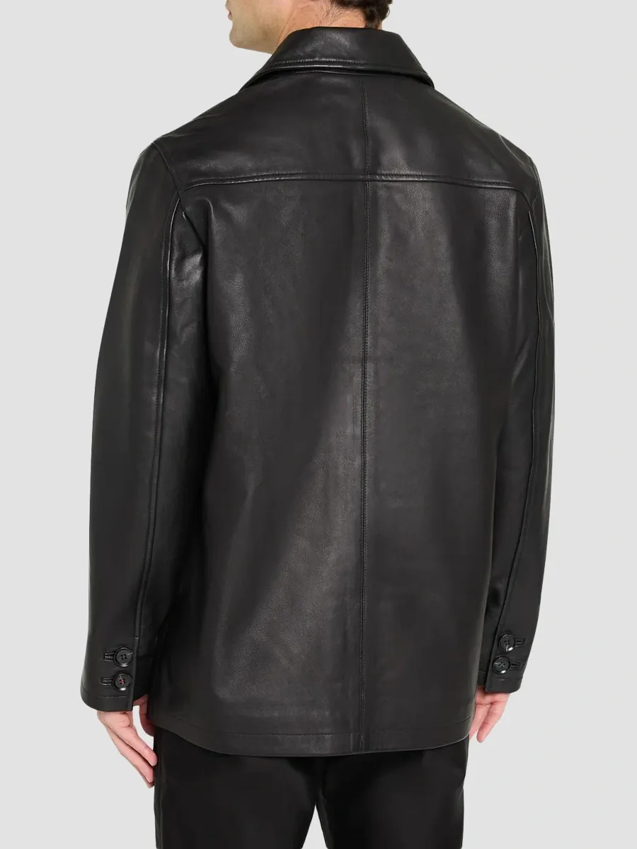 Robert Graham Men's Rocky 50th The Underdog Leather Jacket | Thumbnail 3