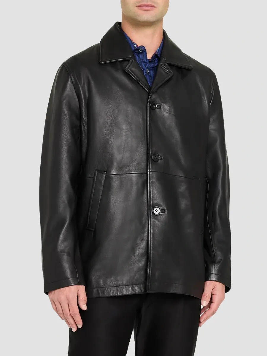 Robert Graham Men's Rocky 50th The Underdog Leather Jacket | Thumbnail 4