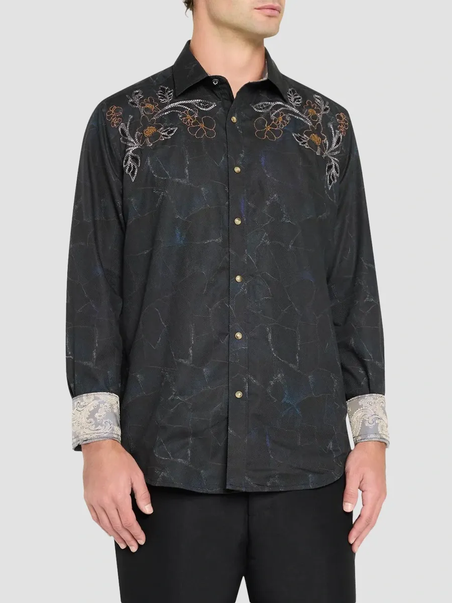 Robert Graham Men's Faraday Woven Shirt | Thumbnail 4