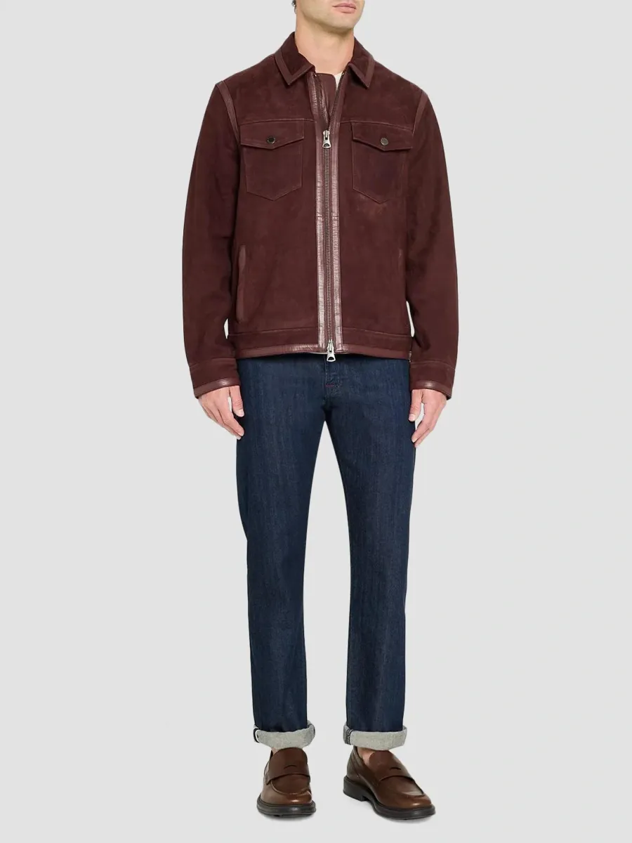 Robert Graham Men's Holmbrook Suede Jacket | Thumbnail 2 Robert Graham Men's Holmbrook Suede Jacket | Thumbnail 2