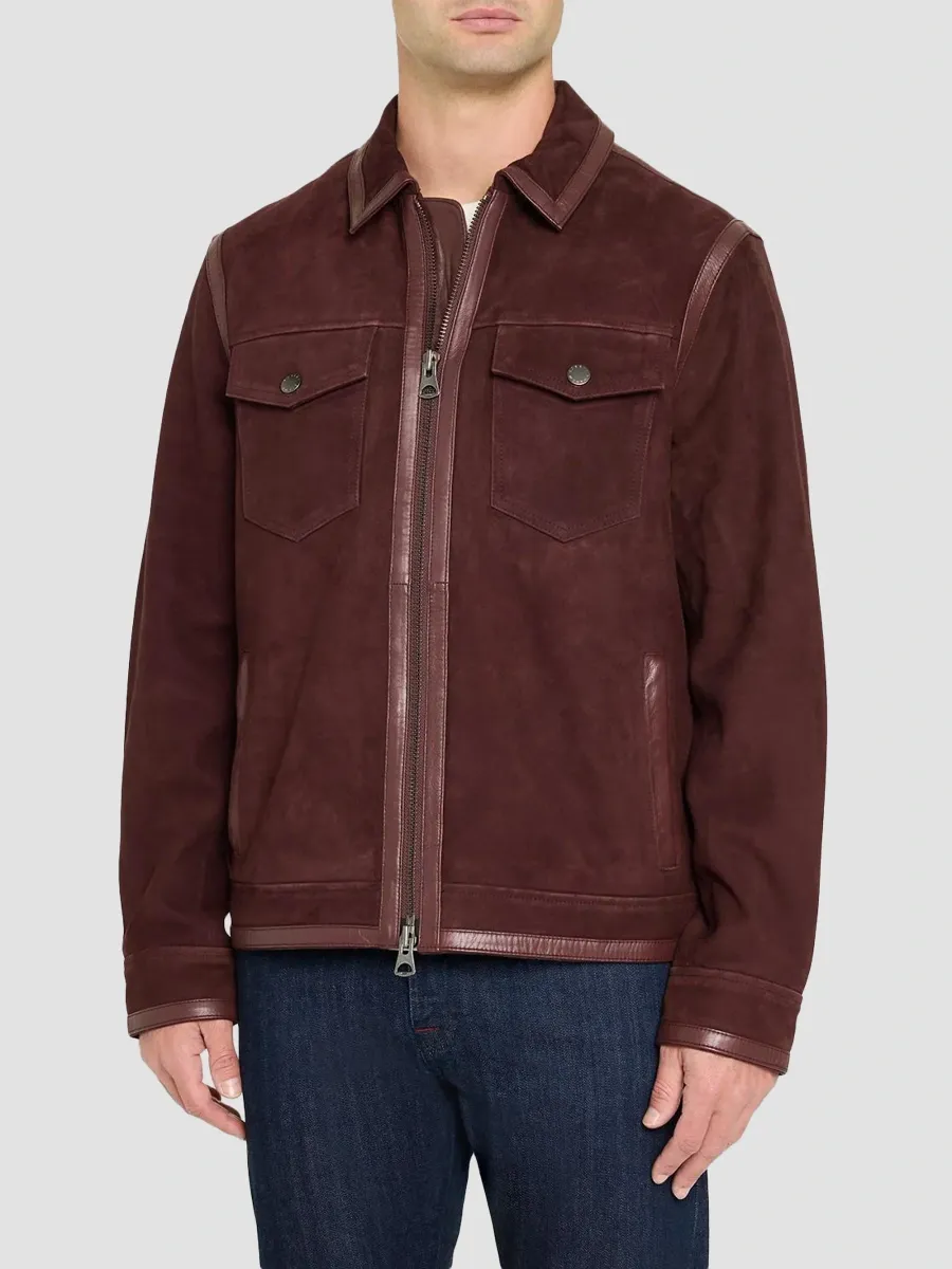 Robert Graham Men's Holmbrook Suede Jacket | Thumbnail 4 Robert Graham Men's Holmbrook Suede Jacket | Thumbnail 4