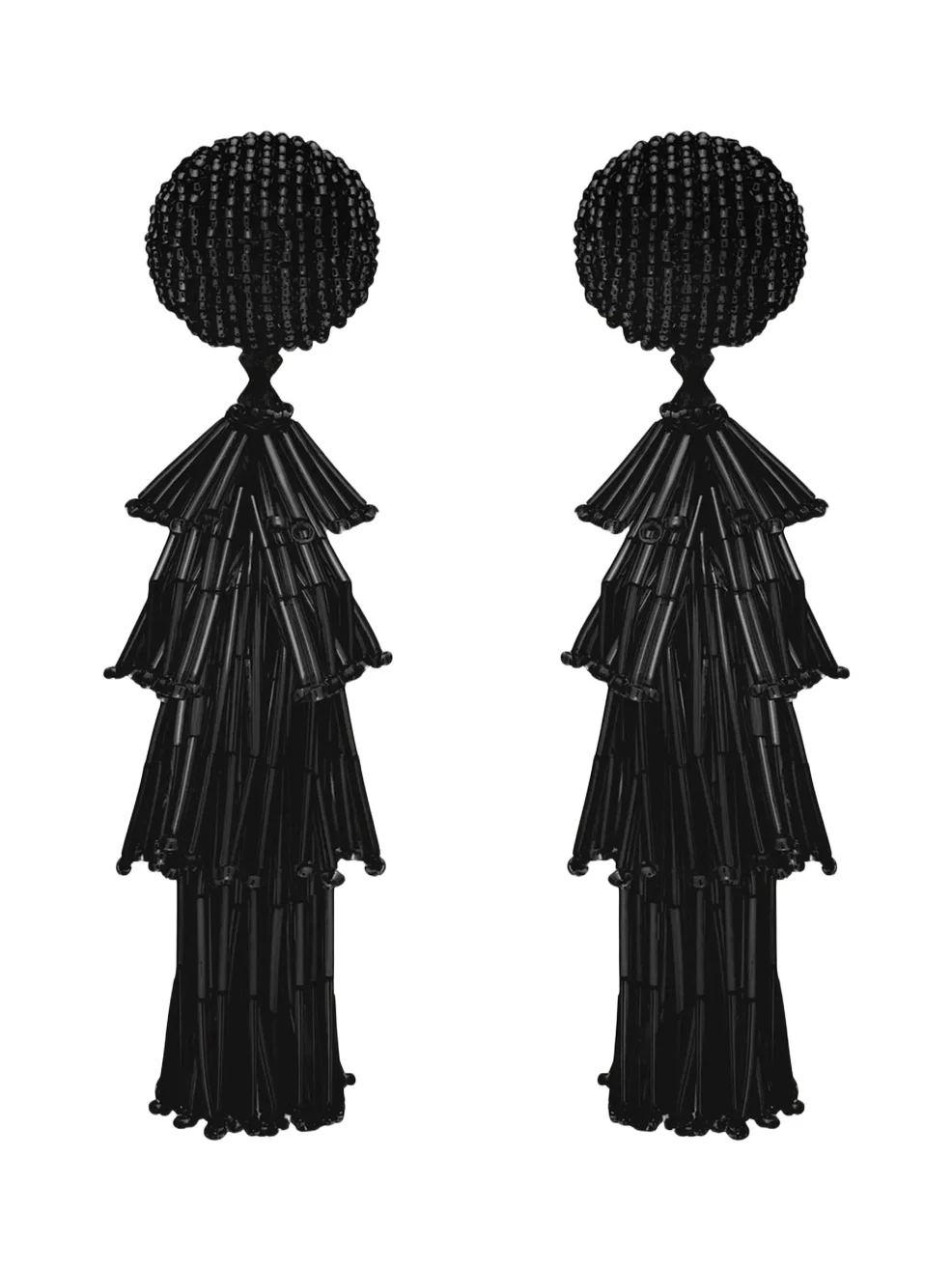 Oscar de la Renta Women's 24K Gold-Plated & Glass Crystal Fringed Drop Earrings