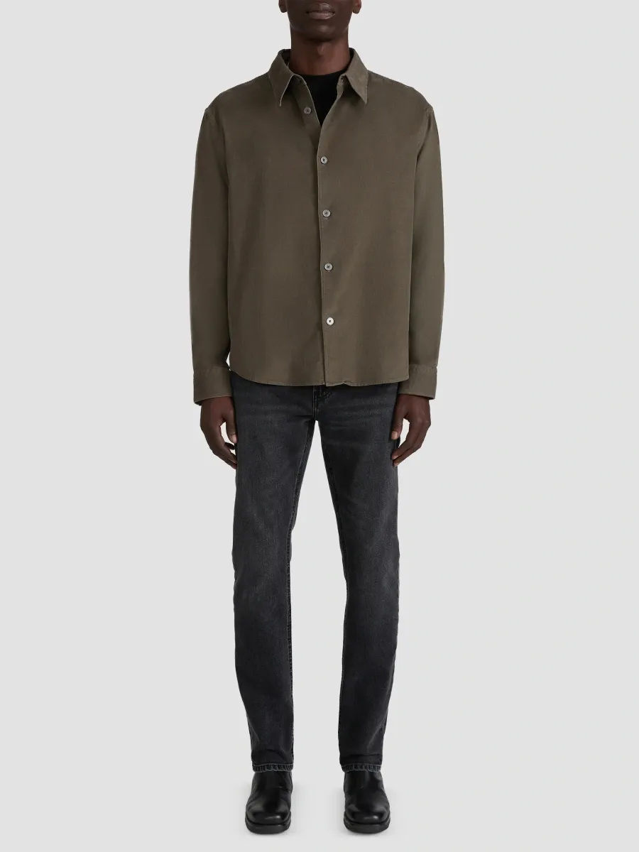 Frame Men's Micro-Cordurory Long-Sleeve Overshirt | Thumbnail 2 Frame Men's Micro-Cordurory Long-Sleeve Overshirt | Thumbnail 2