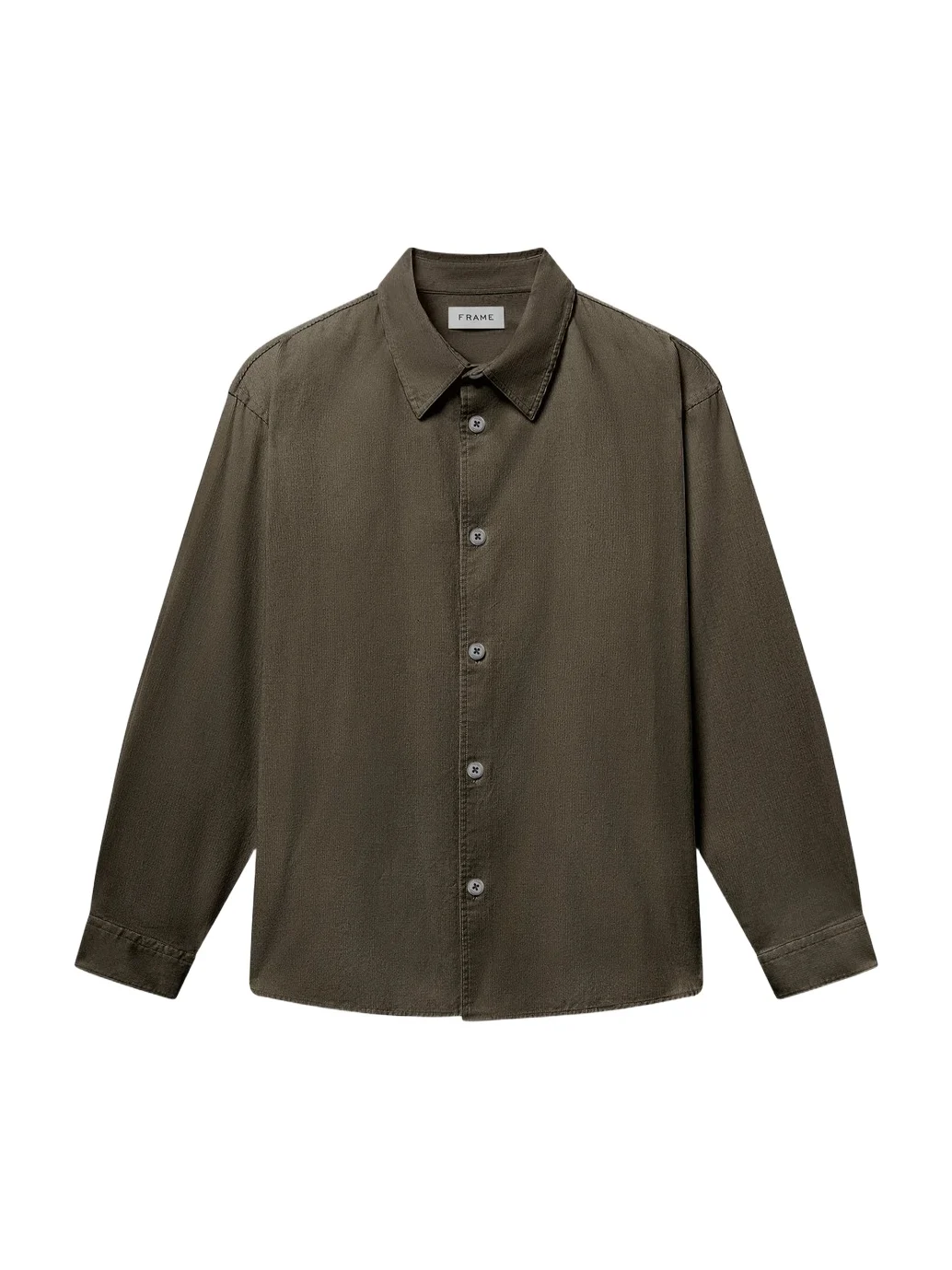 Frame Men's Micro-Cordurory Long-Sleeve Overshirt