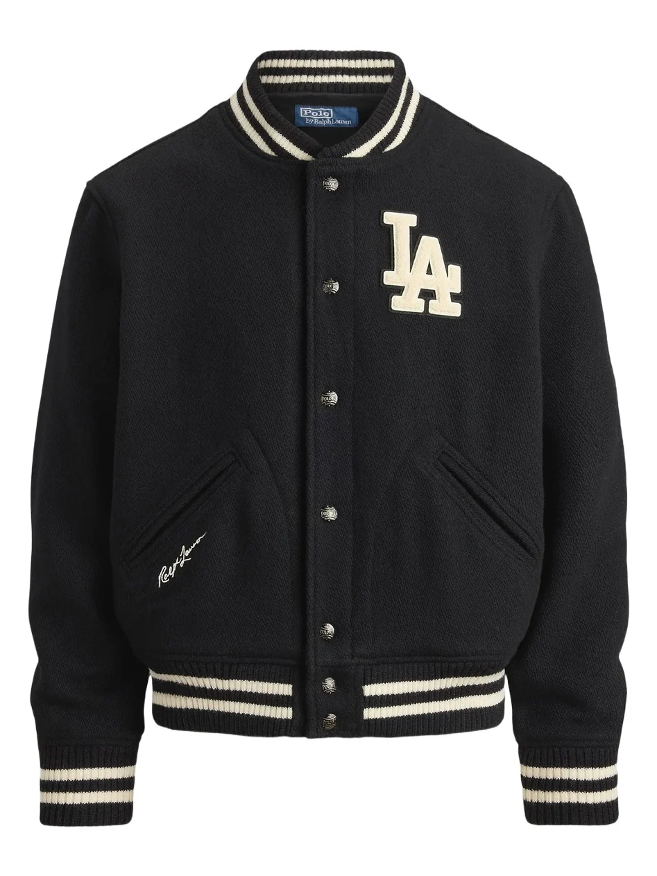 Polo Ralph Lauren Men's x Los Angeles Dodgers Wool-Blend Varsity Jacket