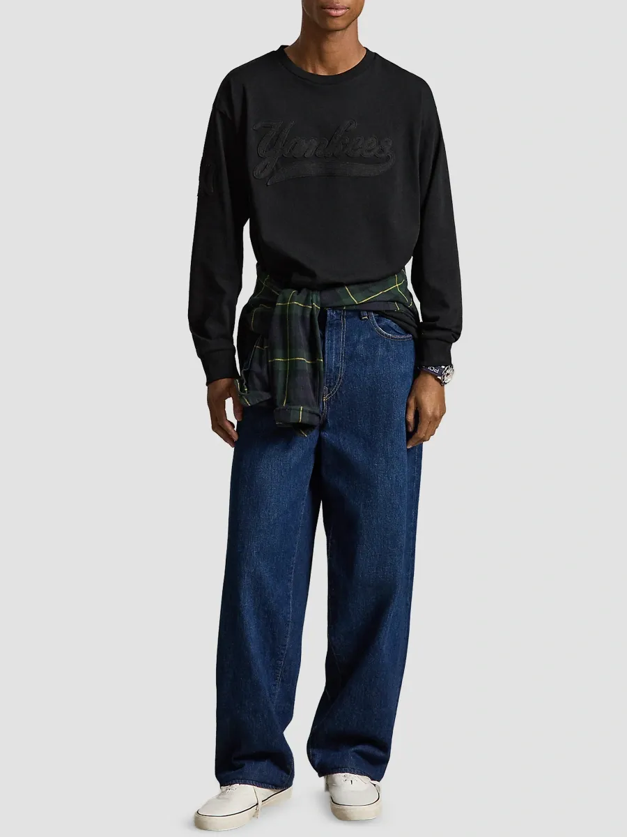 Polo Ralph Lauren Men's New York Yankees Cotton Big-Fit T-Shirt | Thumbnail 2 Polo Ralph Lauren Men's New York Yankees Cotton Big-Fit T-Shirt | Thumbnail 2