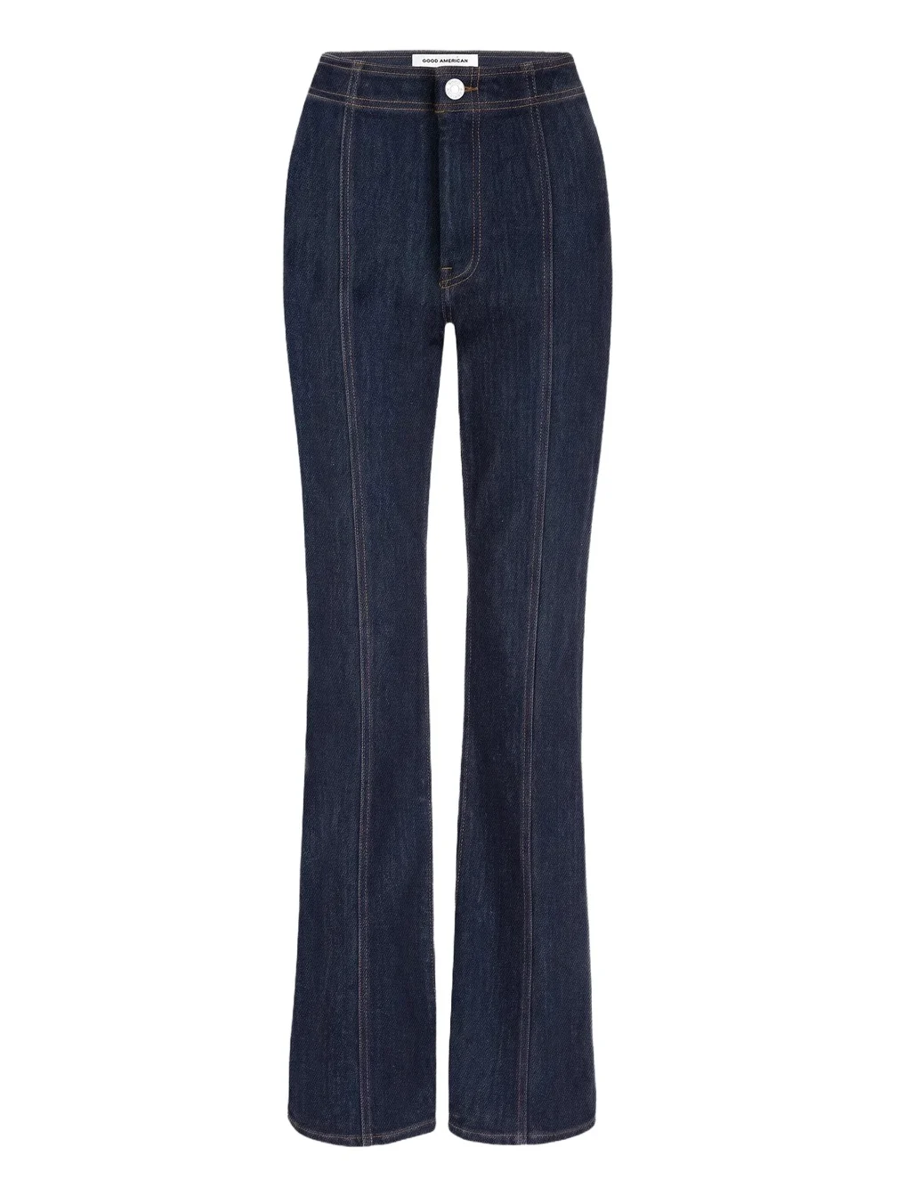 GOOD AMERICAN Women's Good Classic Denim High-Rise Bootcut Jeans