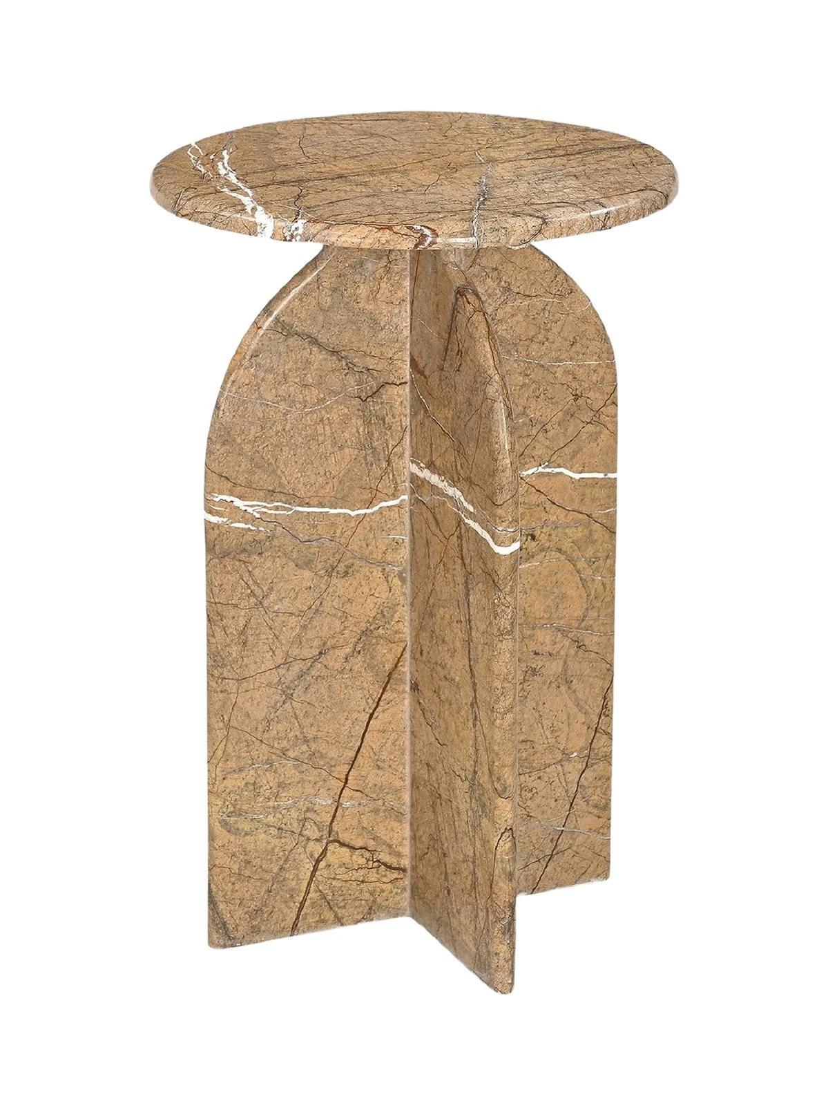 Bassett Mirror Aiden Marble Accent Table