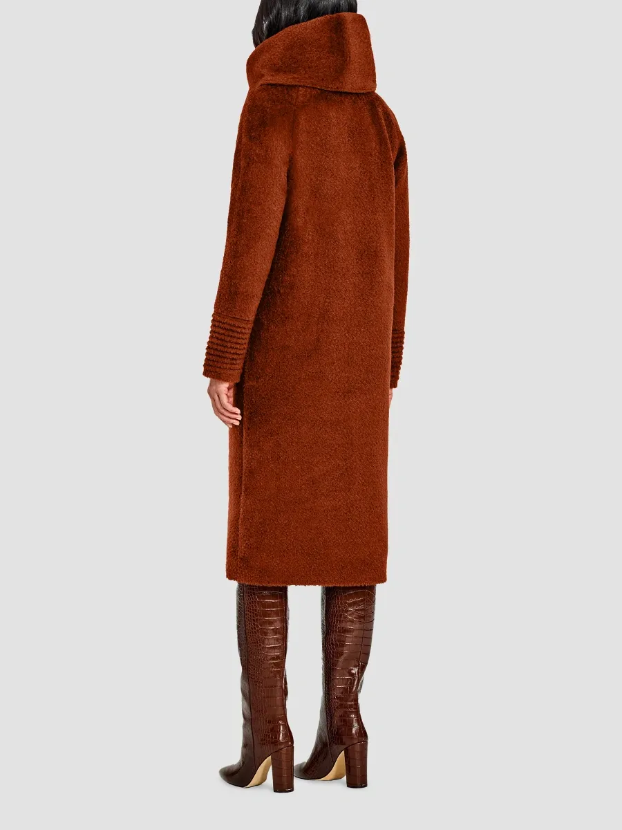 Sentaler Women's Suri Alpaca-Blend Bouclé Hooded Coat | Thumbnail 3 Sentaler Women's Suri Alpaca-Blend Bouclé Hooded Coat | Thumbnail 3