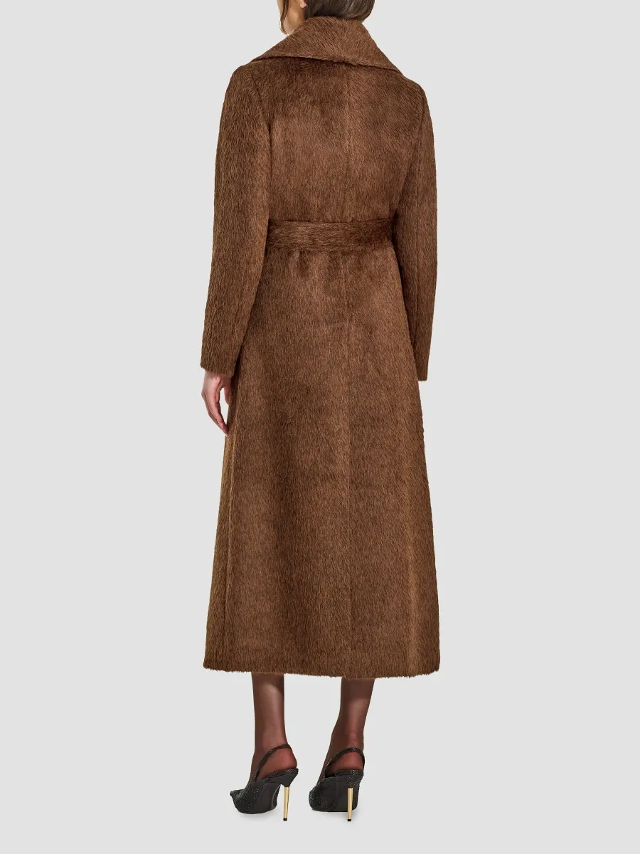 Sentaler Women's Tie-Waist Suri Alpaca Wool Maxi Wrap Coat | Thumbnail 3 Sentaler Women's Tie-Waist Suri Alpaca Wool Maxi Wrap Coat | Thumbnail 3