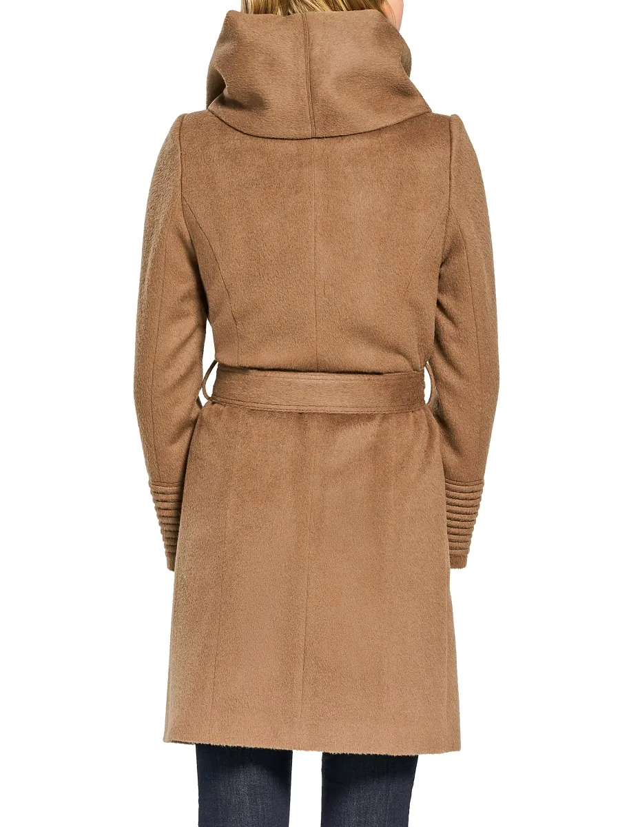 Sentaler Women's Mid-Length Hooded Wrap Coat | Thumbnail 3 Sentaler Women's Mid-Length Hooded Wrap Coat | Thumbnail 3