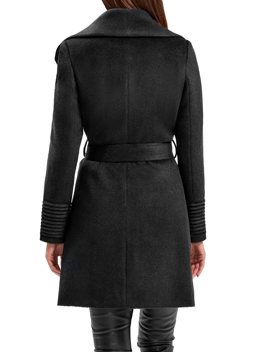 Sentaler Women's Shawl-Collar Wrap Coat | Thumbnail 7 Sentaler Women's Shawl-Collar Wrap Coat | Thumbnail 7