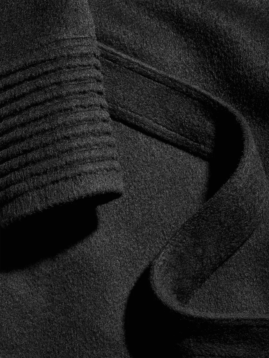 Sentaler Women's Shawl-Collar Wrap Coat | Thumbnail 8 Sentaler Women's Shawl-Collar Wrap Coat | Thumbnail 8