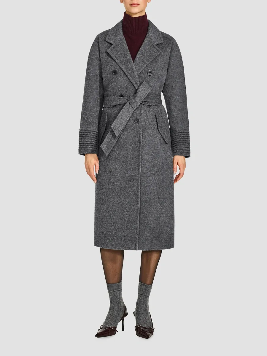 Sentaler Women's Alpaca-Wool Double-Breasted Long Coat | Thumbnail 2 Sentaler Women's Alpaca-Wool Double-Breasted Long Coat | Thumbnail 2