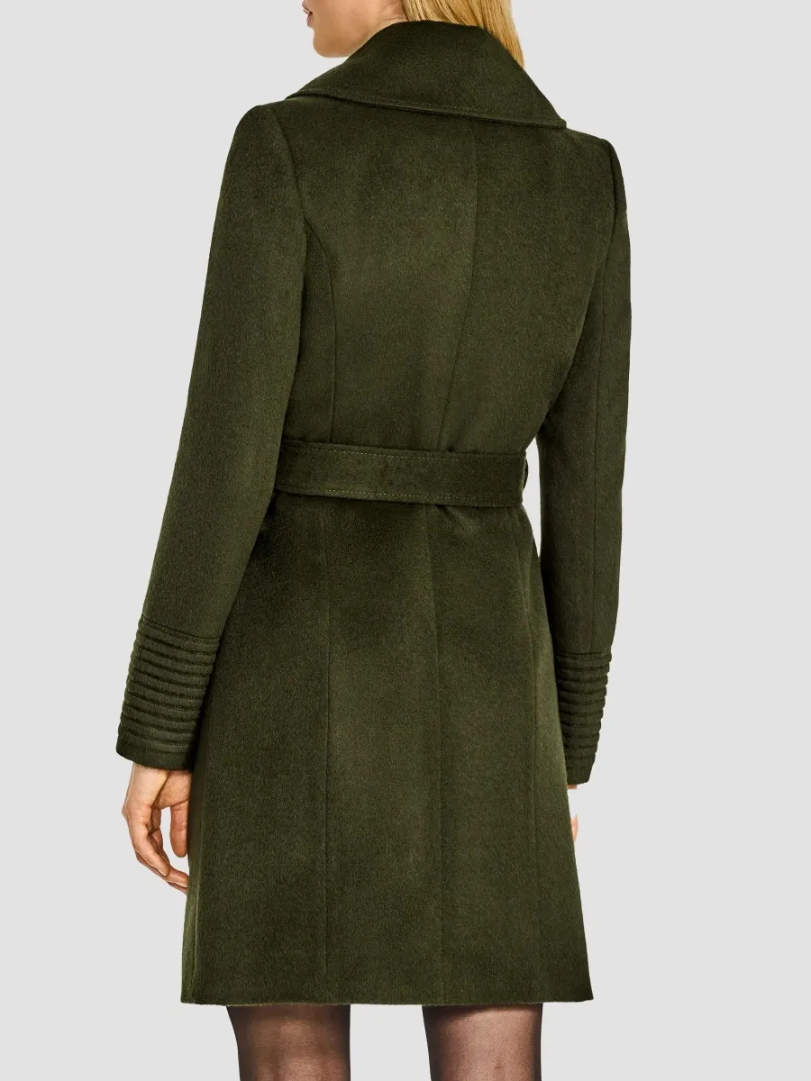 Sentaler Women's Baby Alpaca & Wool Notch-Collar Wrap Coat | Thumbnail 3 Sentaler Women's Baby Alpaca & Wool Notch-Collar Wrap Coat | Thumbnail 3