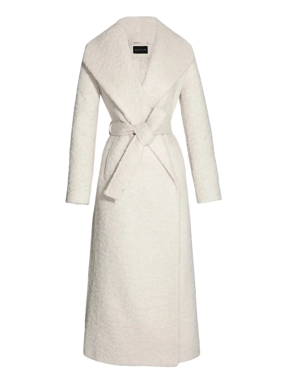 Women's Tie-Waist Suri Alpaca Wool Maxi Wrap Coat Women's Tie-Waist Suri Alpaca Wool Maxi Wrap Coat
