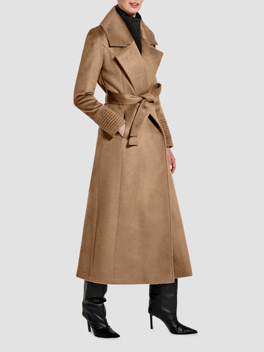 Sentaler Women's Notch-Collar Wrap Coat | Thumbnail 5 Sentaler Women's Notch-Collar Wrap Coat | Thumbnail 5