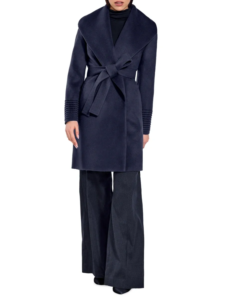 Sentaler Women's Alpaca-Blend Shawl Collar Coat | Thumbnail 2 Sentaler Women's Alpaca-Blend Shawl Collar Coat | Thumbnail 2