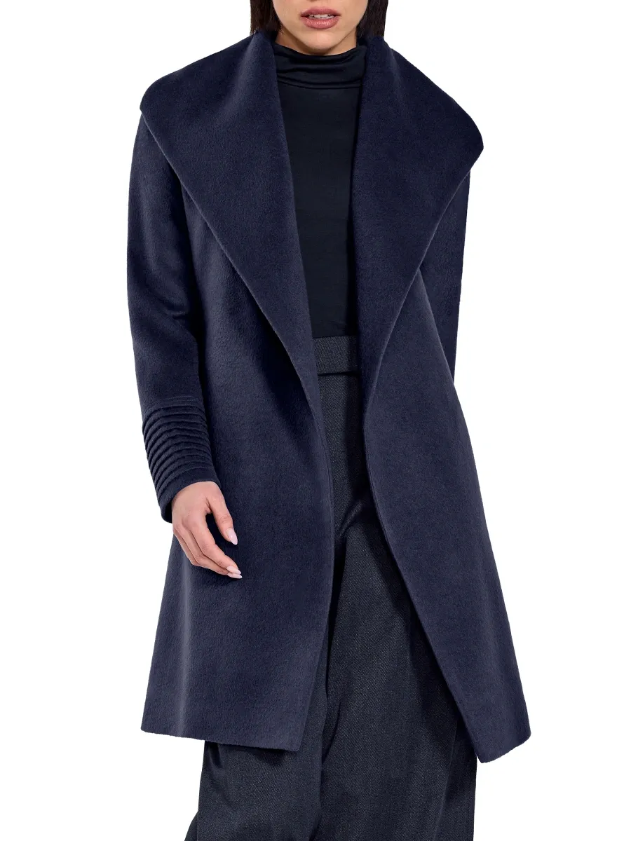 Sentaler Women's Alpaca-Blend Shawl Collar Coat | Thumbnail 3 Sentaler Women's Alpaca-Blend Shawl Collar Coat | Thumbnail 3