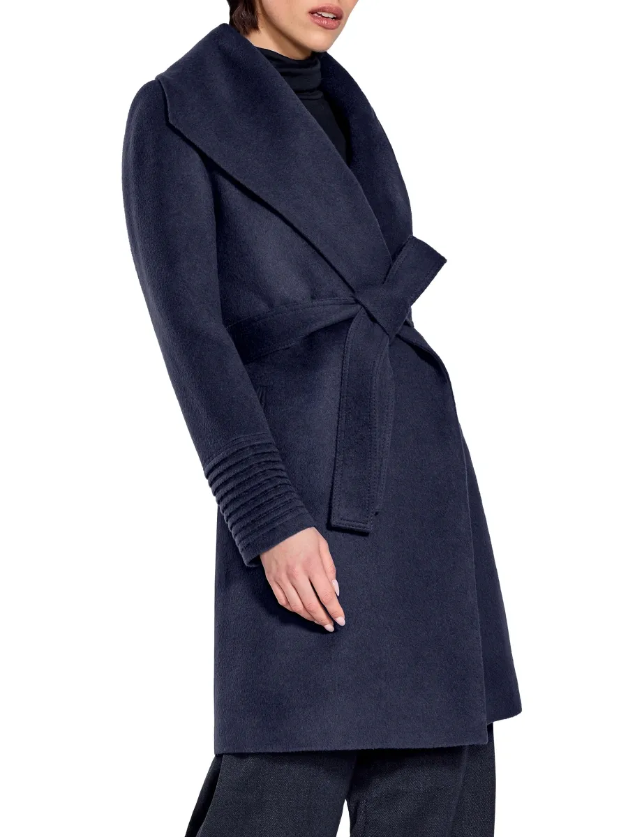 Sentaler Women's Alpaca-Blend Shawl Collar Coat | Thumbnail 4 Sentaler Women's Alpaca-Blend Shawl Collar Coat | Thumbnail 4