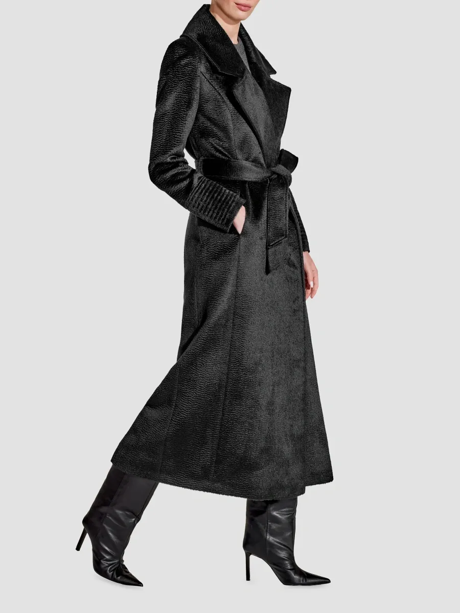 Sentaler Women's Notch-Collar Wrap Coat | Thumbnail 5 Sentaler Women's Notch-Collar Wrap Coat | Thumbnail 5