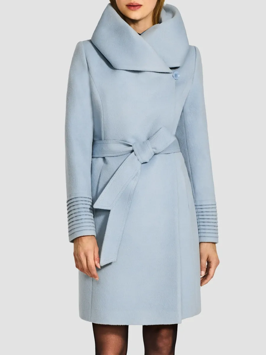 Sentaler Women's Hooded Alpaca-Wool Wrap Coat | Thumbnail 2 Sentaler Women's Hooded Alpaca-Wool Wrap Coat | Thumbnail 2