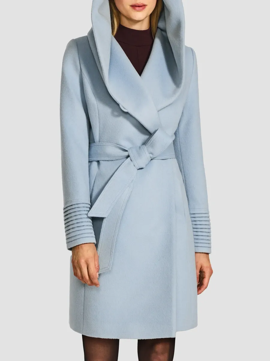 Sentaler Women's Hooded Alpaca-Wool Wrap Coat | Thumbnail 4 Sentaler Women's Hooded Alpaca-Wool Wrap Coat | Thumbnail 4