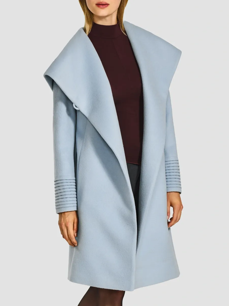 Sentaler Women's Hooded Alpaca-Wool Wrap Coat | Thumbnail 5 Sentaler Women's Hooded Alpaca-Wool Wrap Coat | Thumbnail 5