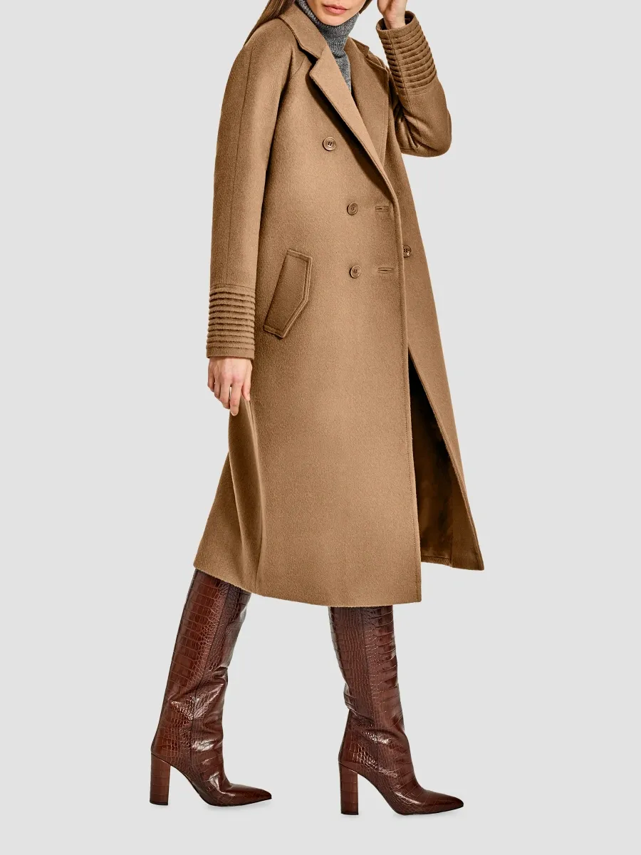 Sentaler Women's Alpaca-Wool Double-Breasted Long Coat | Thumbnail 5 Sentaler Women's Alpaca-Wool Double-Breasted Long Coat | Thumbnail 5