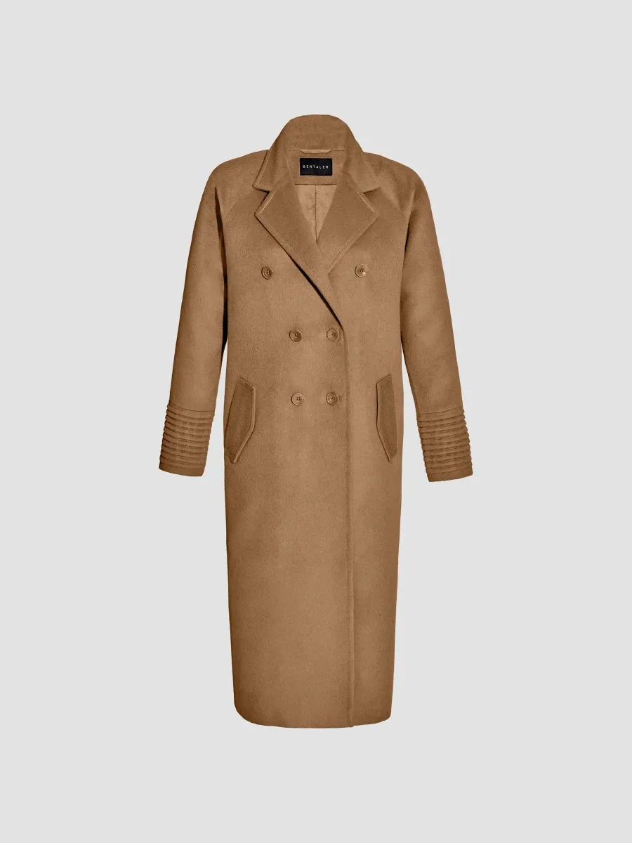 Sentaler Women's Alpaca-Wool Double-Breasted Long Coat | Thumbnail 7 Sentaler Women's Alpaca-Wool Double-Breasted Long Coat | Thumbnail 7