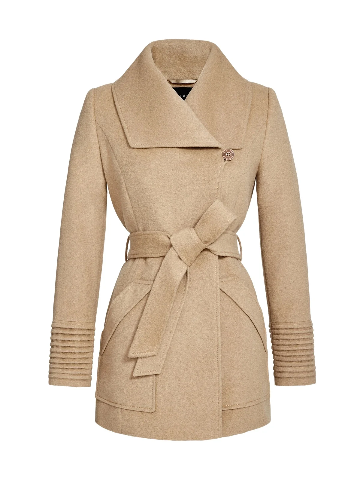 Sentaler Women's Alpaca-Blend Short Coat