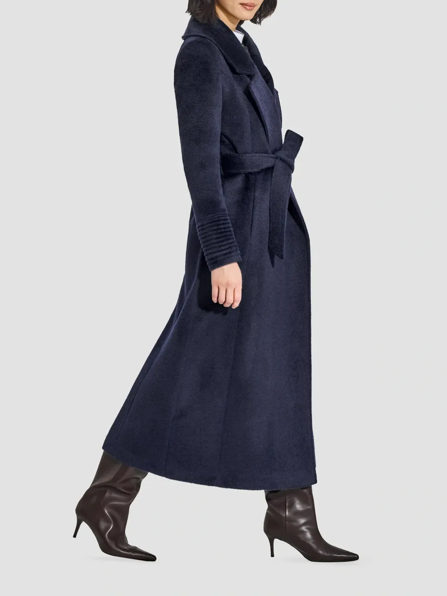 Sentaler Women's Suri Alpaca-Wool Waist-Tie Coat | Thumbnail 5 Sentaler Women's Suri Alpaca-Wool Waist-Tie Coat | Thumbnail 5