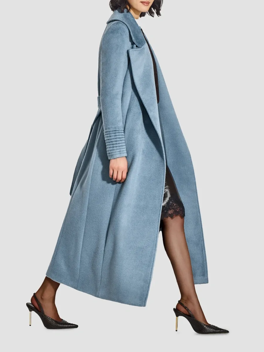 Sentaler Women's Suri Alpaca-Wool Waist-Tie Coat | Thumbnail 4 Sentaler Women's Suri Alpaca-Wool Waist-Tie Coat | Thumbnail 4