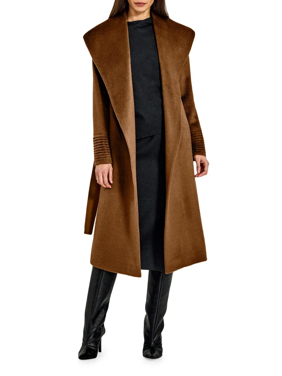 Sentaler Women's Suri Alpaca-Wool Belted Coat | Thumbnail 2 Sentaler Women's Suri Alpaca-Wool Belted Coat | Thumbnail 2
