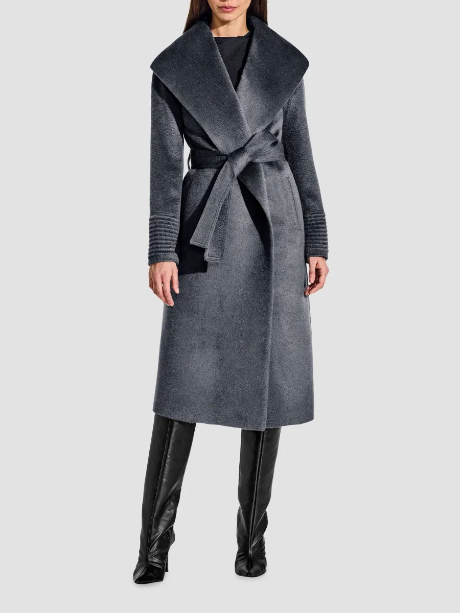 Sentaler Women's Suri Alpaca-Wool Belted Coat | Thumbnail 3 Sentaler Women's Suri Alpaca-Wool Belted Coat | Thumbnail 3