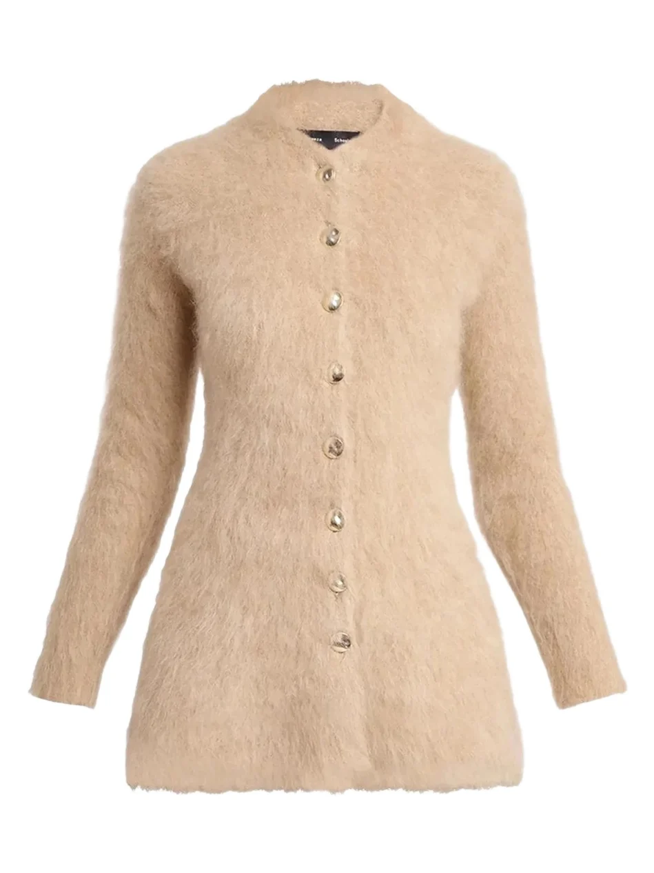 Proenza Schouler Women's Aniza Brushed Mohair Cardigan