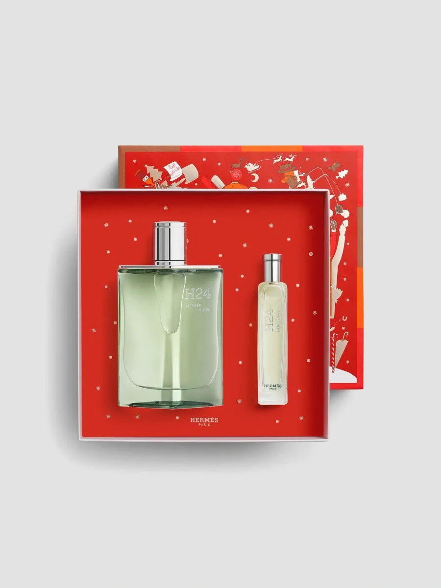 HERMÈS H24 Herbes Vives 2-Piece Eau de Parfum Gift Set | Thumbnail 2 HERMÈS H24 Herbes Vives 2-Piece Eau de Parfum Gift Set | Thumbnail 2