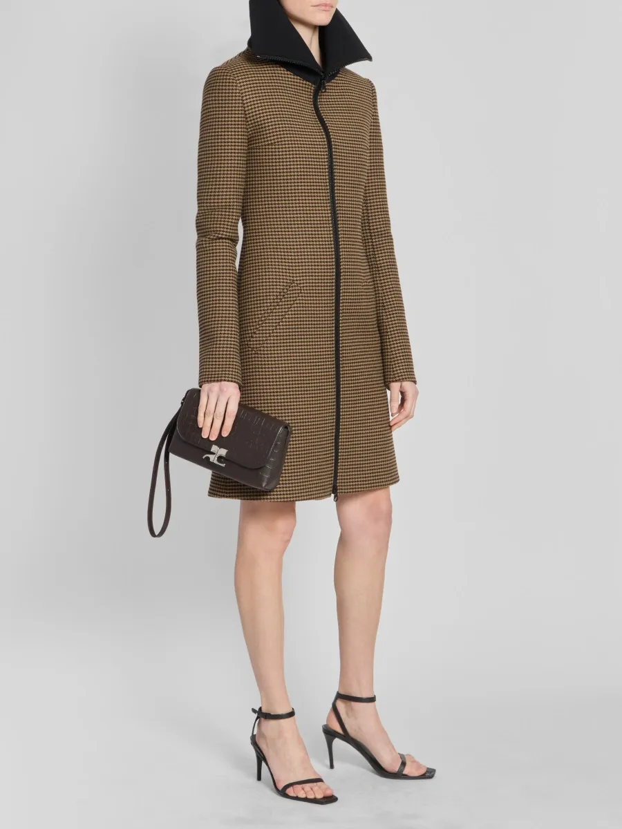 Courrèges Women's Icotype Croc-Embossed Leather Shoulder Bag | Thumbnail 2