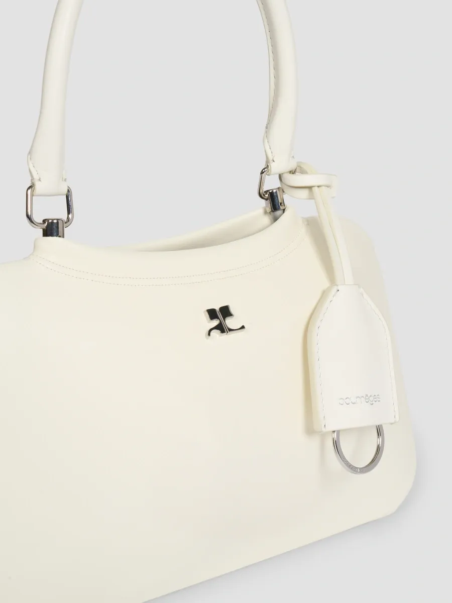 Courrèges Women's Shadow Small Faux Leather Top Handle Bag | Thumbnail 5 Courrèges Women's Shadow Small Faux Leather Top Handle Bag | Thumbnail 5