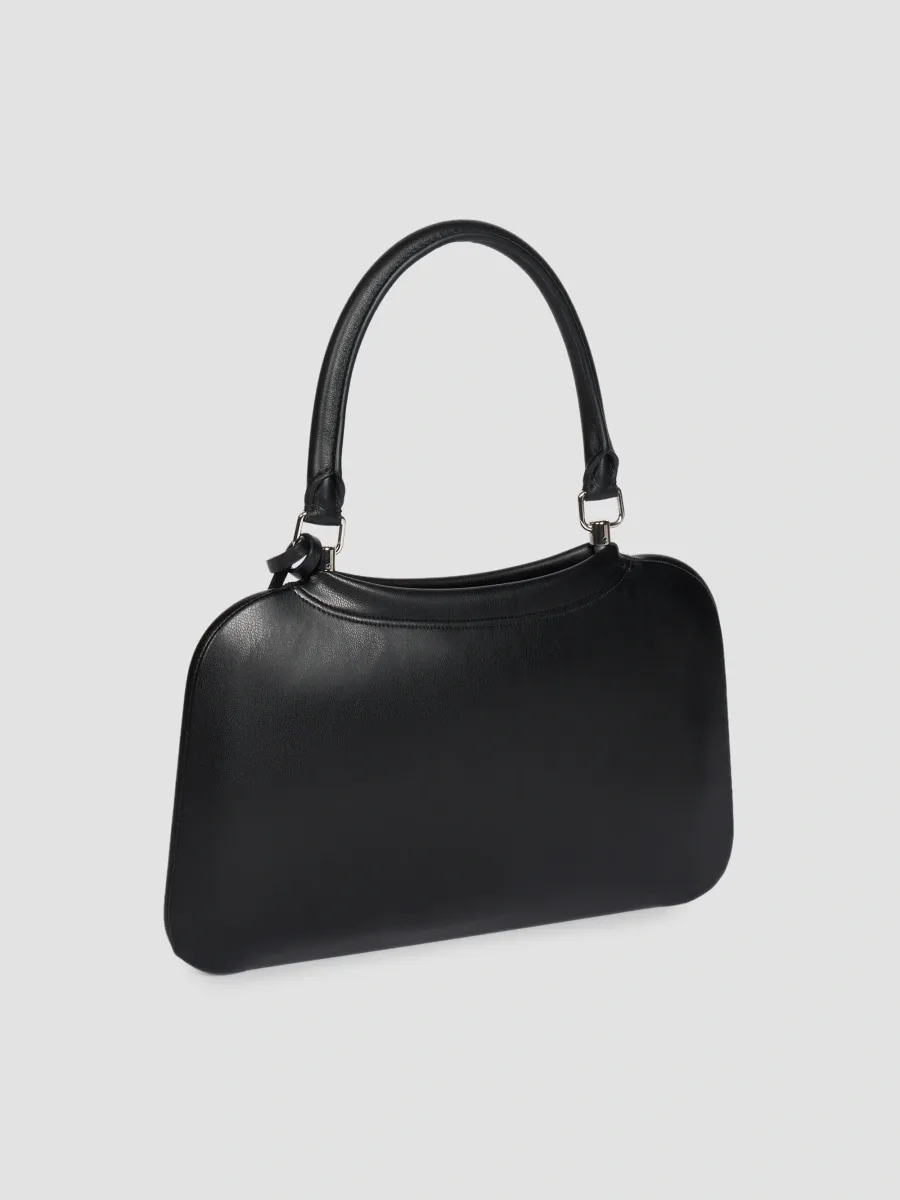 Courrèges Women's Shadow Small Faux Leather Top Handle Bag | Thumbnail 5 Courrèges Women's Shadow Small Faux Leather Top Handle Bag | Thumbnail 5