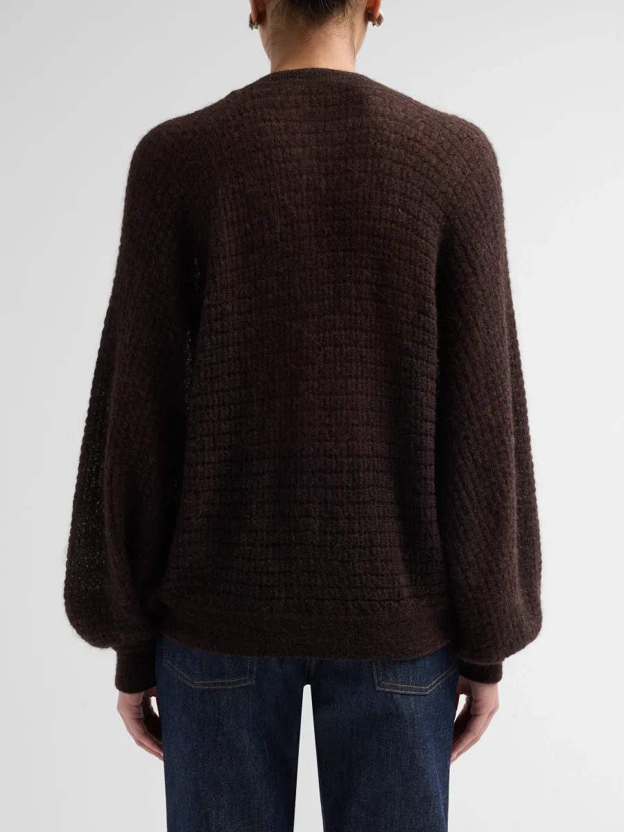 Ba&sh Women's Isolar Pointelle-Knit Cardigan | Thumbnail 3 Ba&sh Women's Isolar Pointelle-Knit Cardigan | Thumbnail 3
