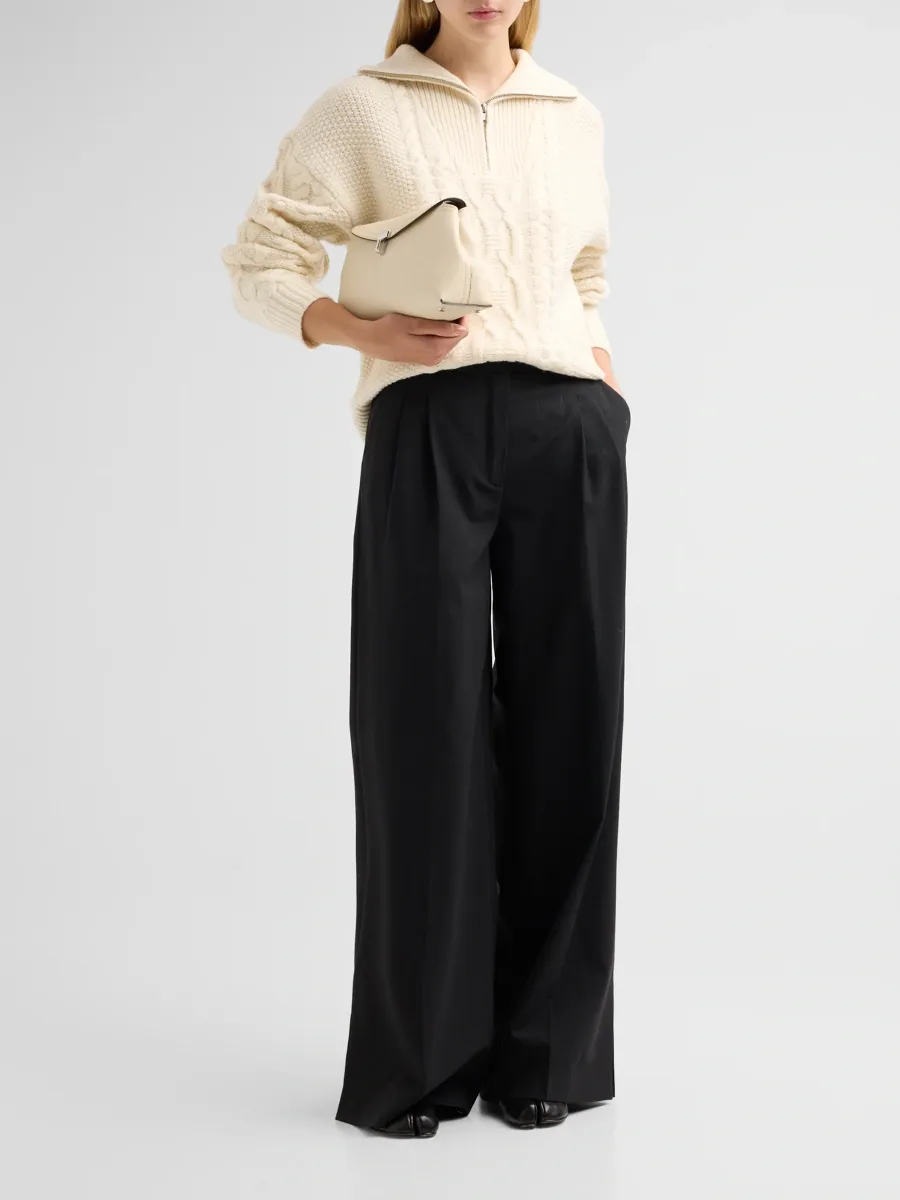 The Garment Women's Como Cable-Knit Wool-Cashmere Sweater | Thumbnail 2 The Garment Women's Como Cable-Knit Wool-Cashmere Sweater | Thumbnail 2