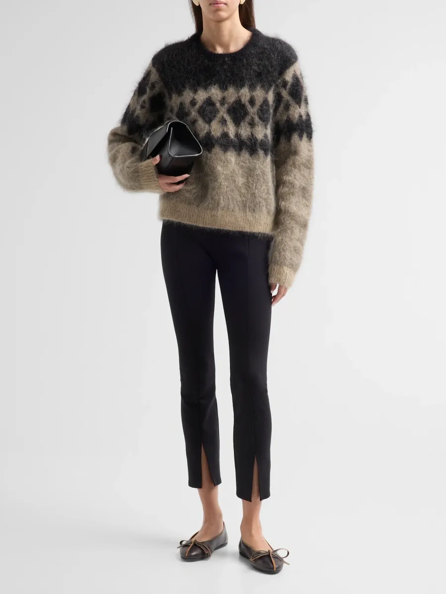The Garment Women's Roma Argyle Mohair-Blend Sweater | Thumbnail 2 The Garment Women's Roma Argyle Mohair-Blend Sweater | Thumbnail 2