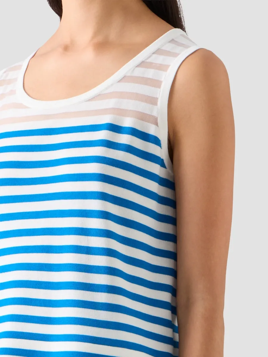 Akris punto Women's Kodak-Striped Virgin Wool-Blend Knit Top | Thumbnail 5