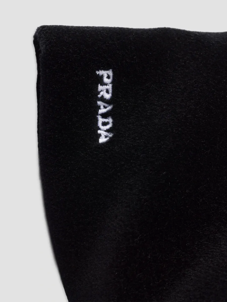 Prada Women's Velvet Headband | Thumbnail 3