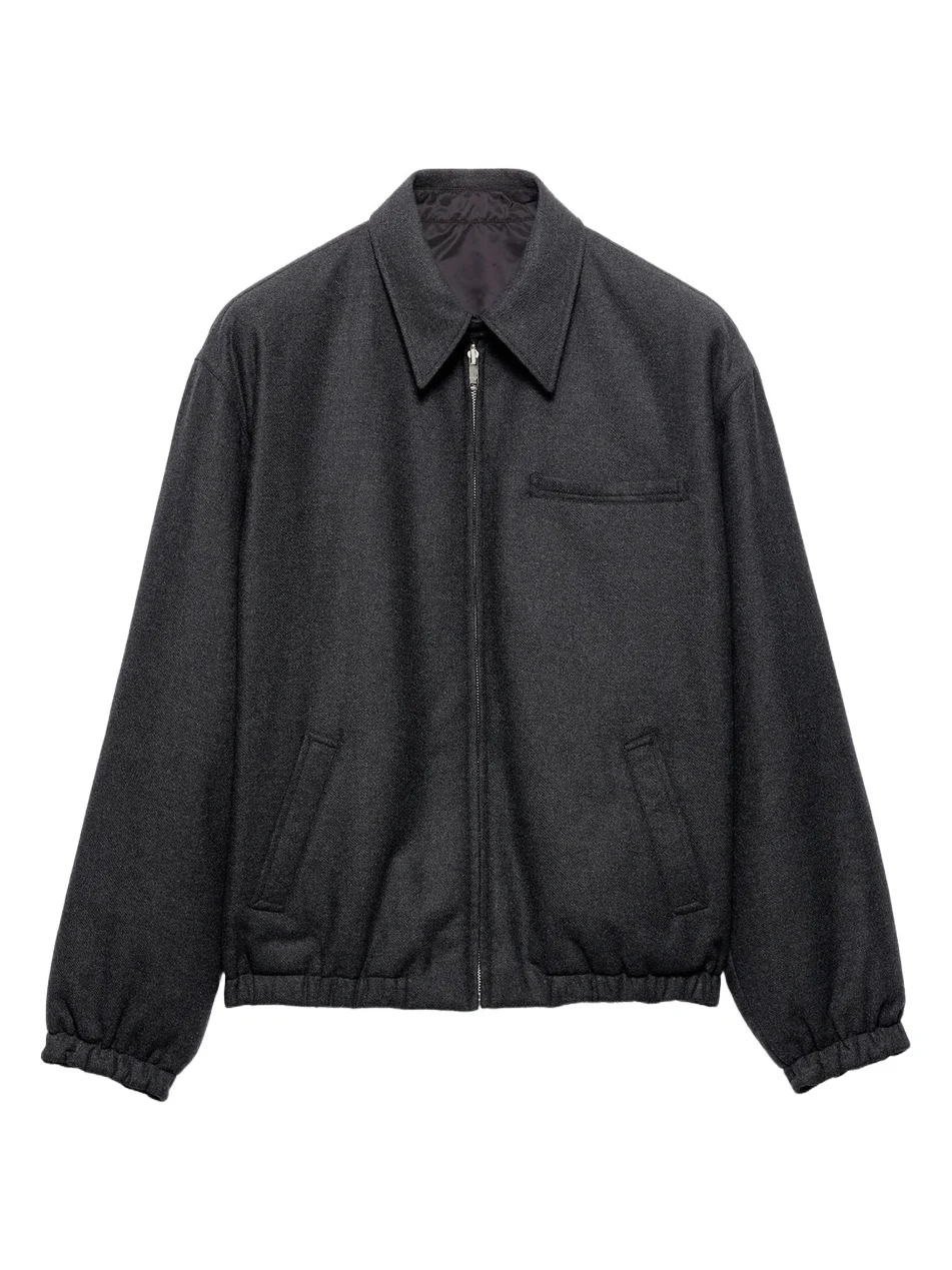 Prada Men's Re-Wool Blouson Jacket