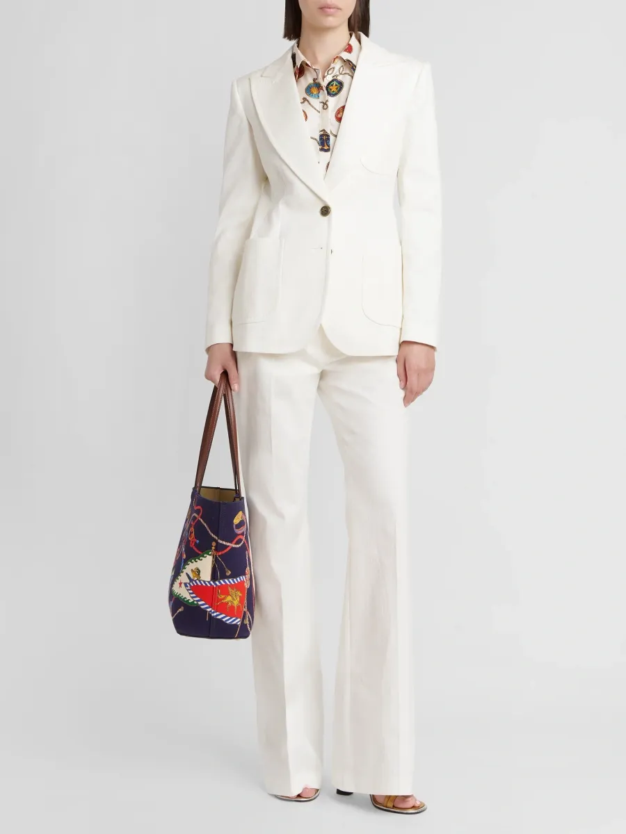 Etro Women's Arnica Tonal Jacquard Blazer | Thumbnail 2 Etro Women's Arnica Tonal Jacquard Blazer | Thumbnail 2