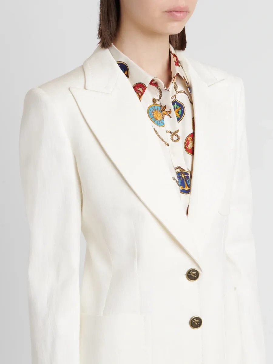 Etro Women's Arnica Tonal Jacquard Blazer | Thumbnail 5 Etro Women's Arnica Tonal Jacquard Blazer | Thumbnail 5